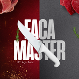 Faca Master 10° Aço Inox - A Gourmet