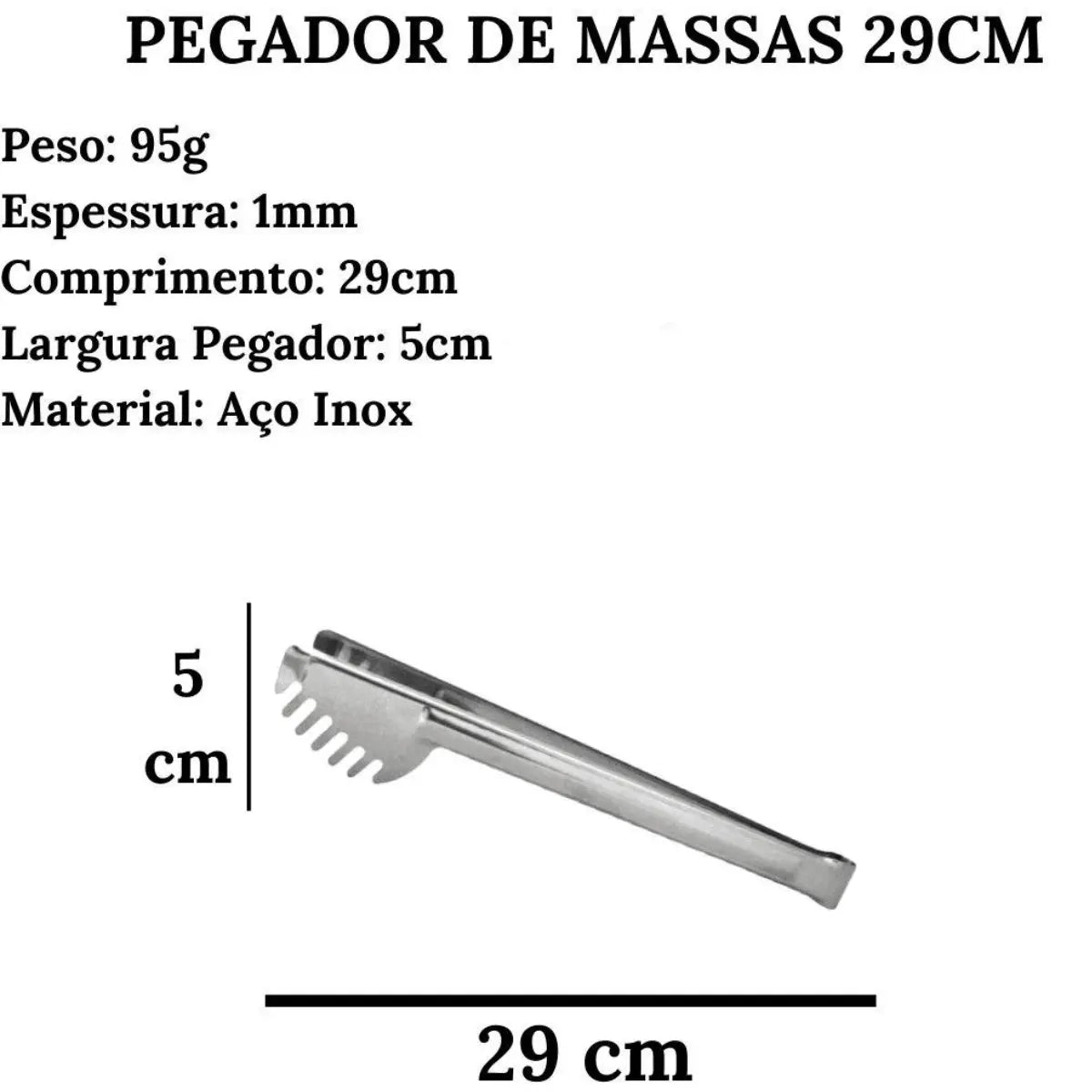 Pegador Massa Premium 29cm Original
