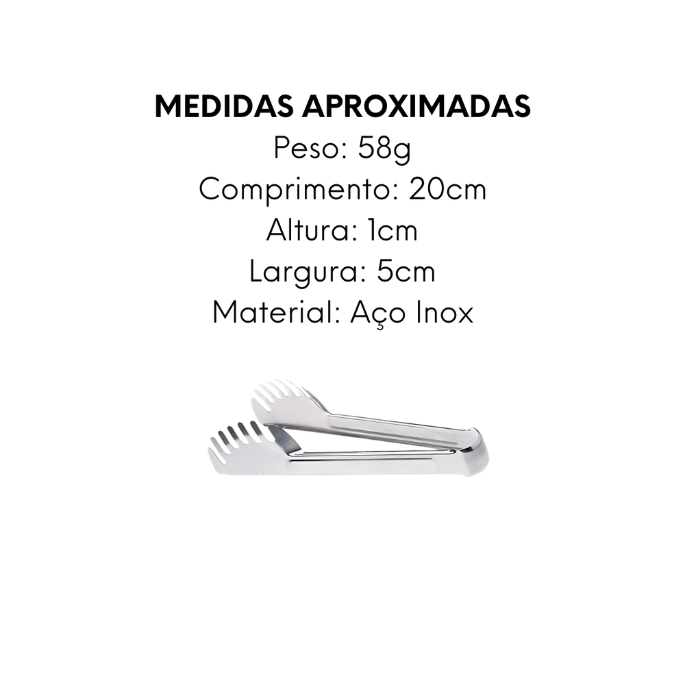 Pegador Massa 20cm Aço Inox Original
