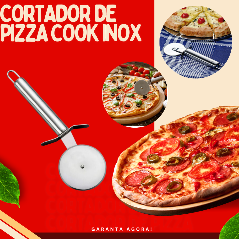 Cortador de Pizza Cook em Aço inox Original