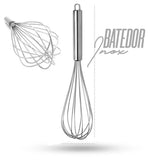 Batedor Fuet Aço Inox Cook 30cm Original
