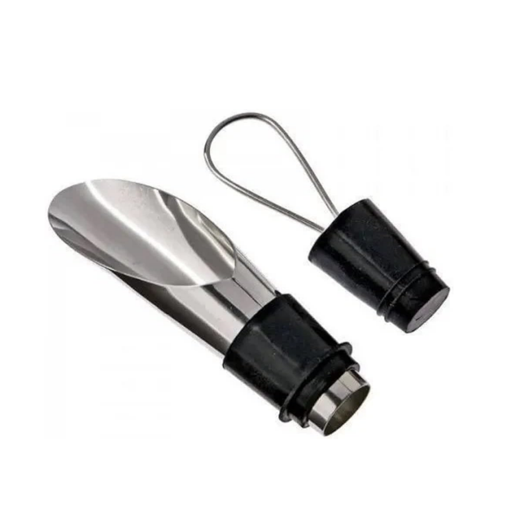 Dosador Vinho Tampa Borgonha Aço inox Original