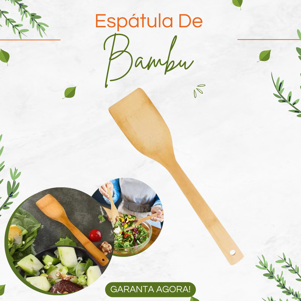Espatula Bambu 30cm - A Gourmet