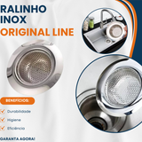Ralo de Pia em Aço Inox 11,5cm Original