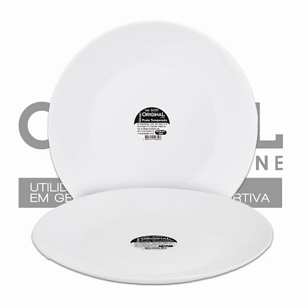 Prato Raso Redondo Premium 26,6 cm Original