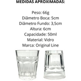 Copo Jade Shot Vidro 50ml - A Gourmet