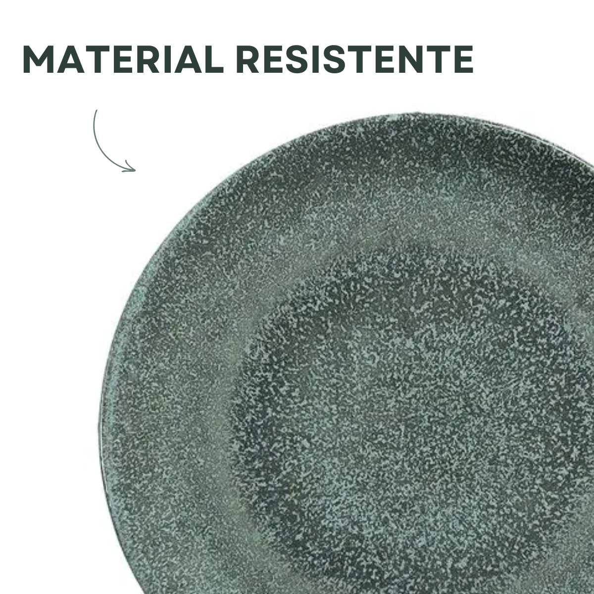 Prato Cerâmica Sobremesa Lira