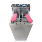 Fritadeira Elétrica E Gabinete Água E Óleo 26l 5000w 220v Aço inox - A Gourmet