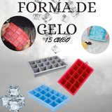 Forma de Gelo em Silicone