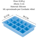 Forma de Gelo em Silicone