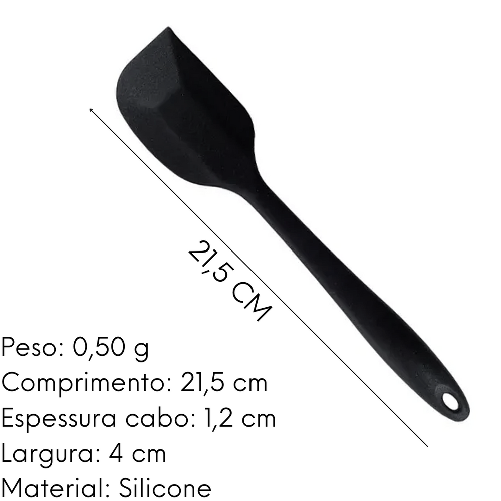 Mini Espatula Pão duro Silicone Unyhome unyhome