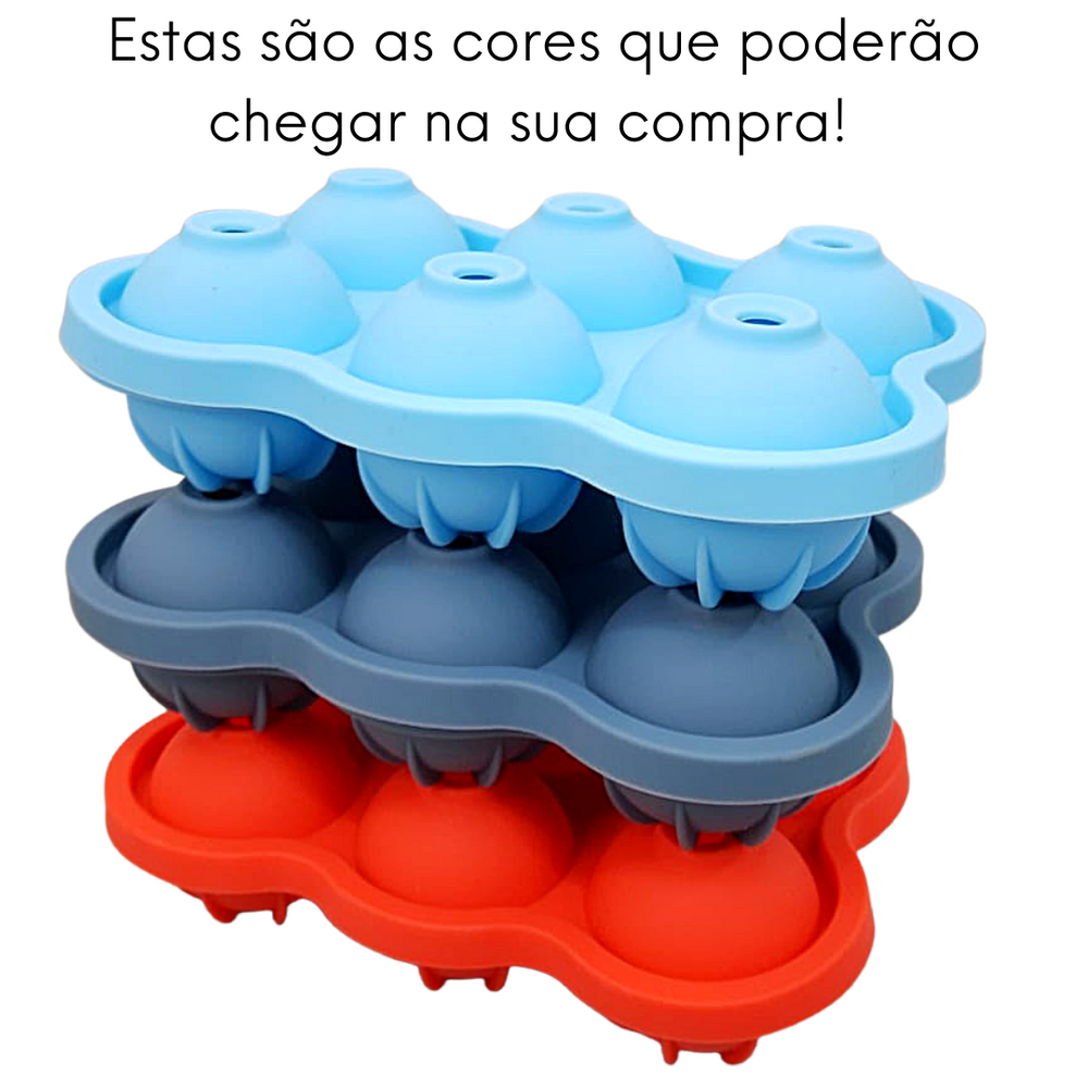 Forma de Gelo em Silicone 6 Cubos unyhome