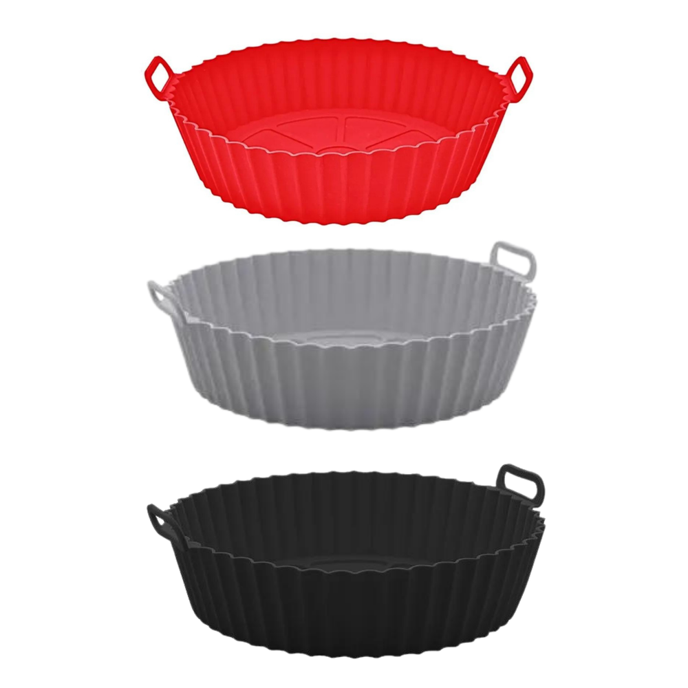 Forma de Silicone Para Air Fryer Reutilizavel - A Gourmet
