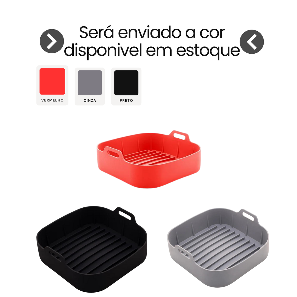 Forma de Silicone Para Air Fryer unyhome