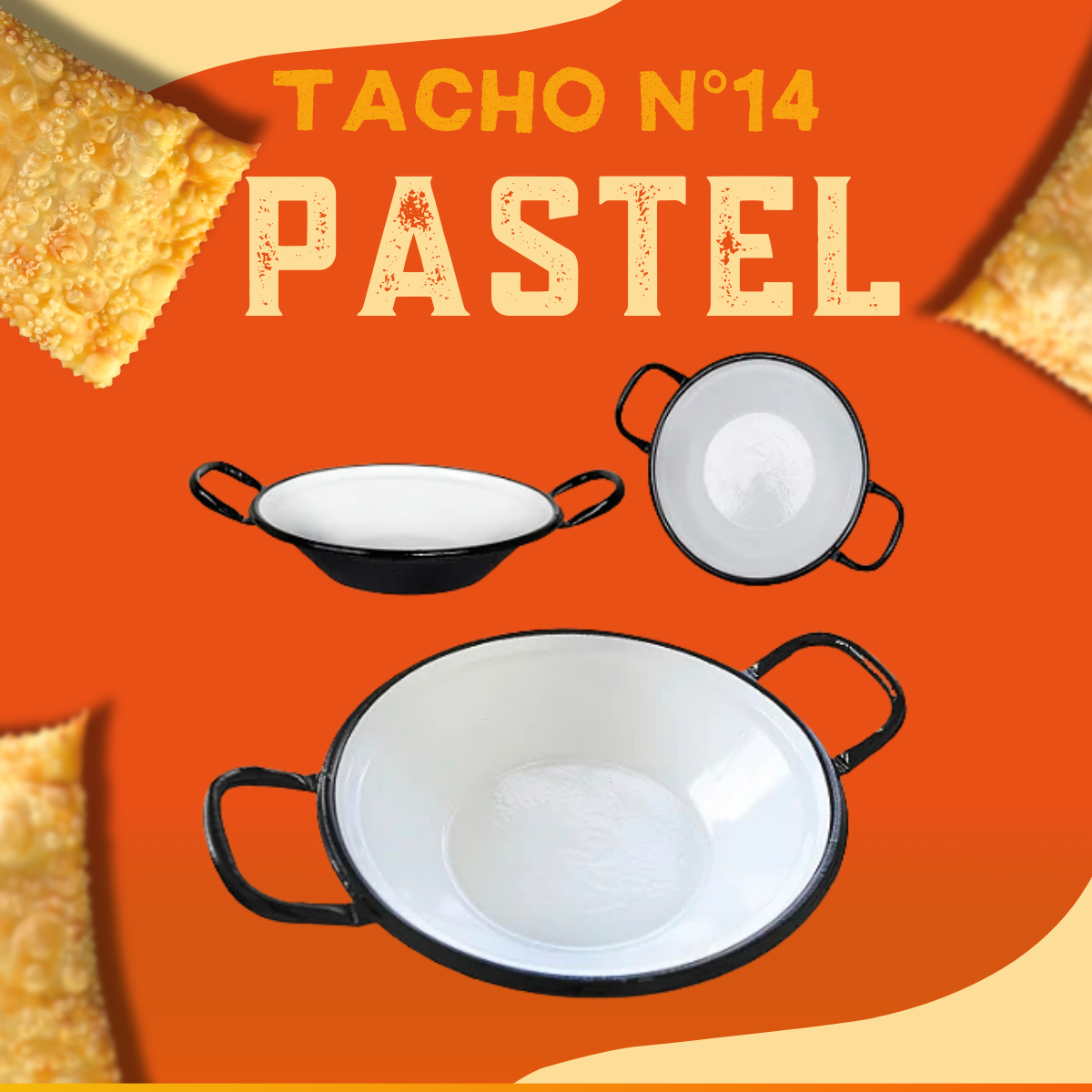 Tacho Aluminio Esmaltado N14 - A Gourmet