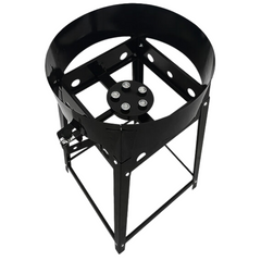 Pasteleiro Grande Preto Com Kit Mangueira 83,5cm