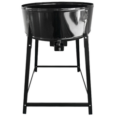 Pasteleiro Grande Preto Com Kit Mangueira 83,5cm