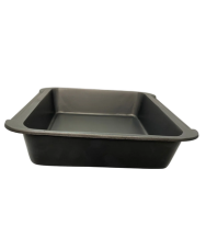 Assadeira Quadrada Weck Preta 3,7L Weck