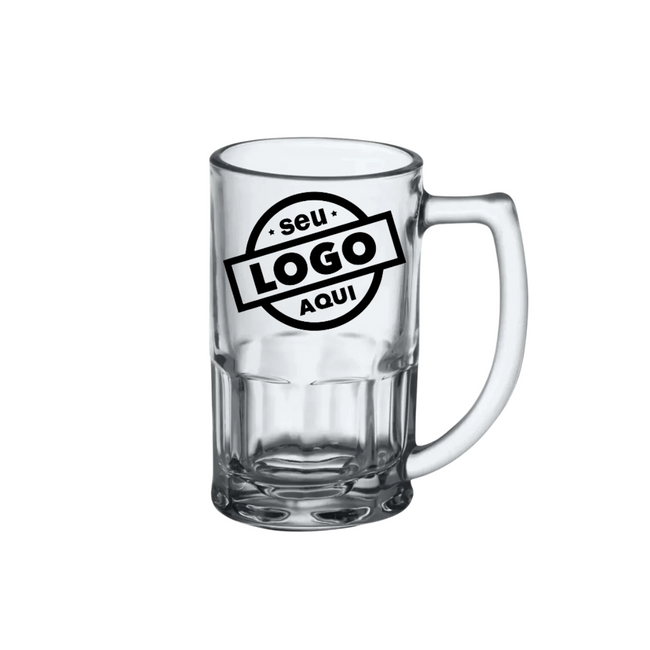 Kit 50 Caneca de Chopp 340ml Personalizado com Sua Logo Marca - A Gourmet Hover Image