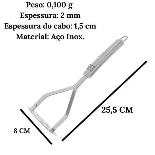 Amassador de Batata Mimo Aço Inox