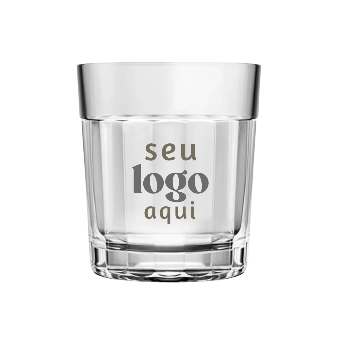 Kit 50 Copo Rocks Americano 300ml personalizado Nadir Copos