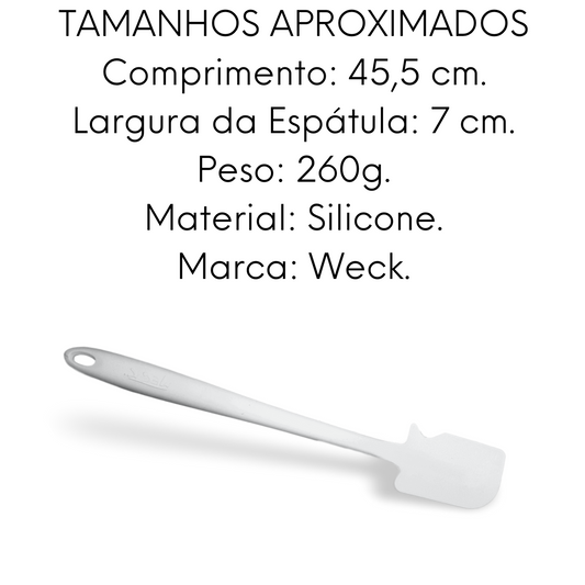 Espátula de Silicone Weck Profissional 45,5