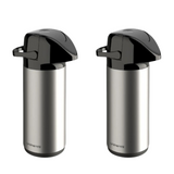 Garrafa Térmica Pressão Verona Aço Inox Unitermi