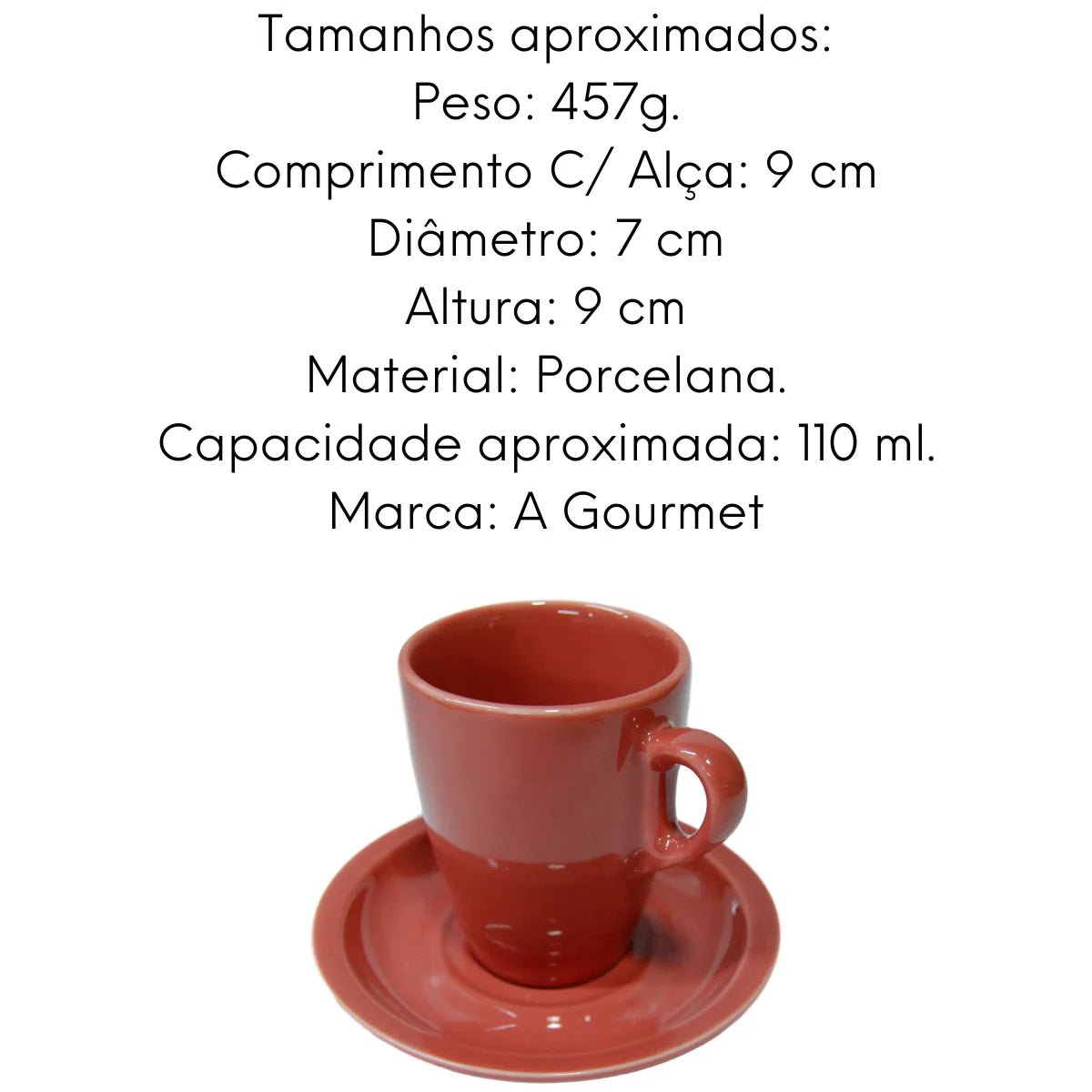 Conjunto 4 Xicara Genova - A Gourmet