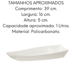 Barca de Policarbonato com 39 cm 1L VemPlast