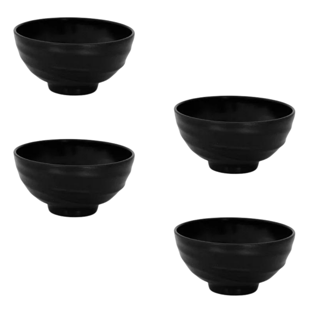 Tigela melamina black 14 cm A Gourmet