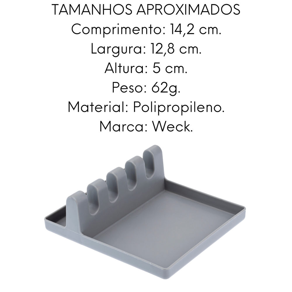 Descanso de Utensílios em Polipropileno Weck