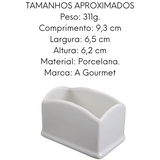 Porta Patê de Porcelana Segunda Linha BelaVista