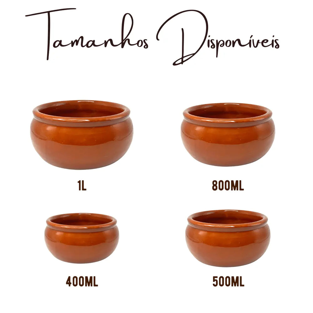 Cumbuca Paulista N°0 Bowl Barro Motta Servir 400ml Motta