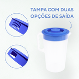 Jarra Canelada 3,8L Plástico - A Gourmet