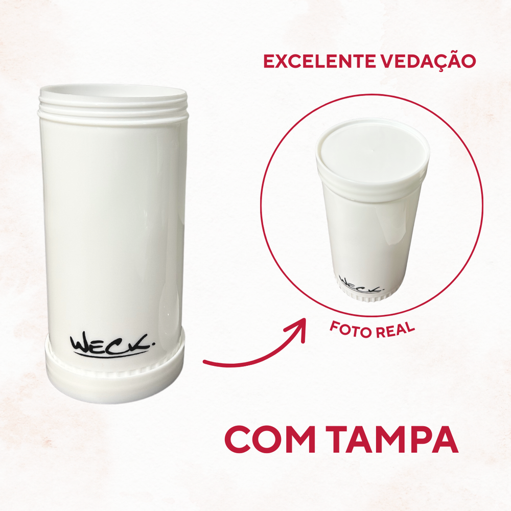 Garrafa Dosadora Plástico 1 Litro - A Gourmet