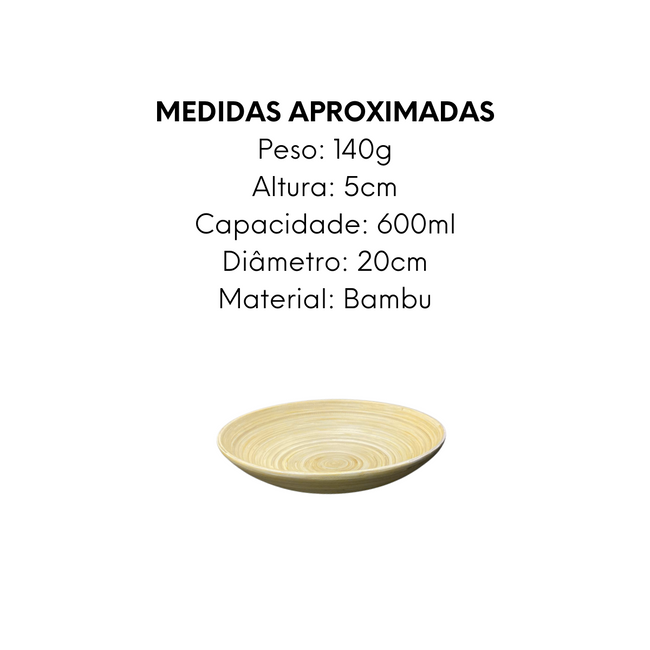 Tigela Bambu Eco 20cm 600ml Main Image
