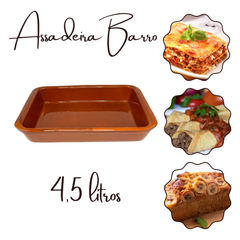 Assadeira Principado N° 4 Cerâmica Barro