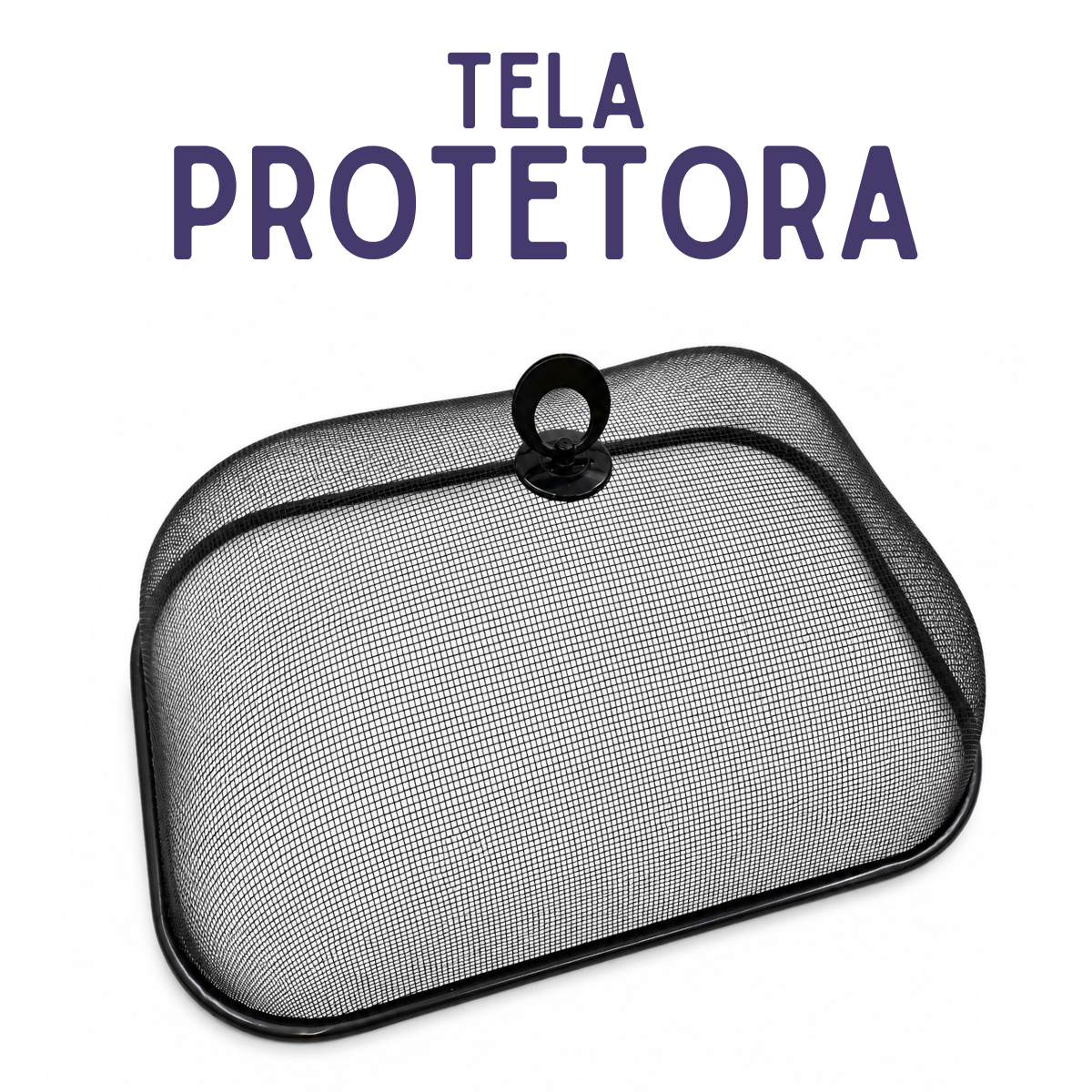 Tela Protetora Retangular Preto