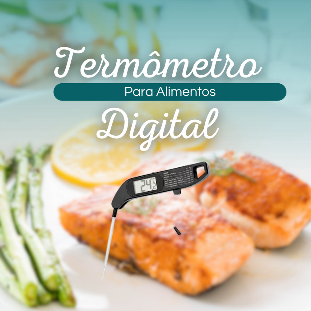 Termômetro Digital Preto Hércules Hercules