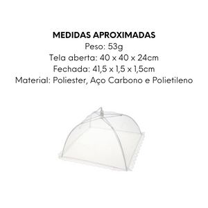 Tela Protetora de Alimentos 40cm A Gourmet