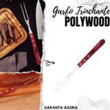 Garfo Trinchante de Aço Inox Polywood - A Gourmet