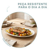 Travessa Oval Porcelana Tramontina 40cm
