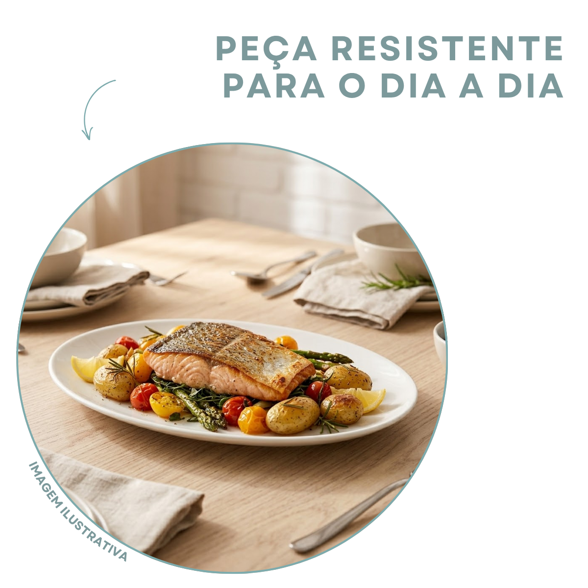 Travessa Oval Porcelana Tramontina 40cm