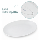 Travessa Oval Porcelana Tramontina 40cm