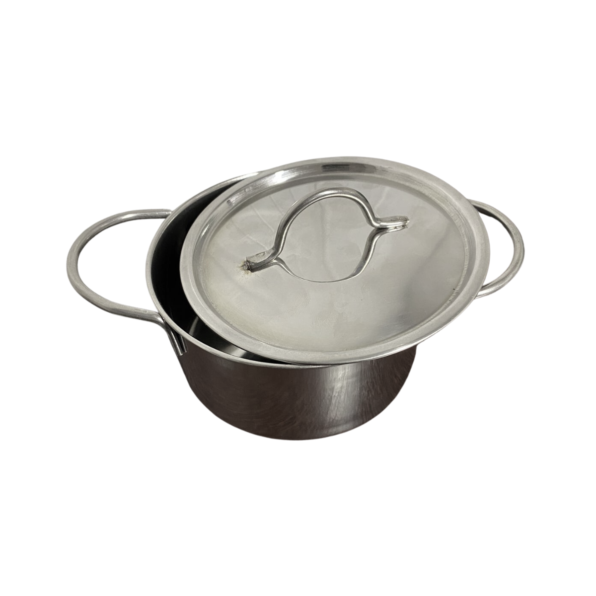 Mini Panela em Aço Inox Para Servir A Gourmet