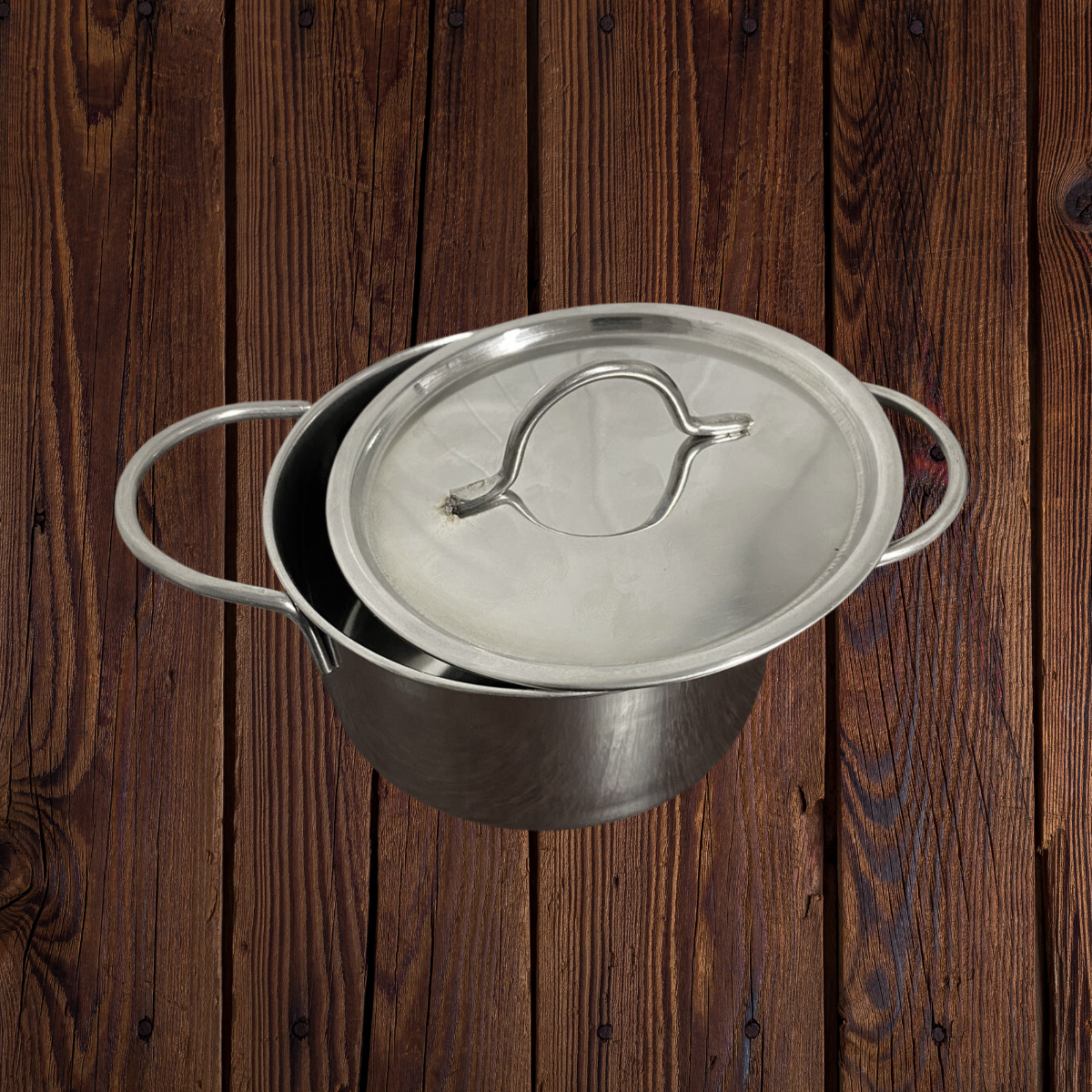 Mini Panela em Aço Inox Para Servir A Gourmet