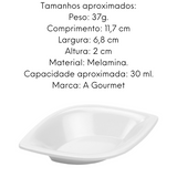Barquinha melamina Finger Food Gourmet Mix