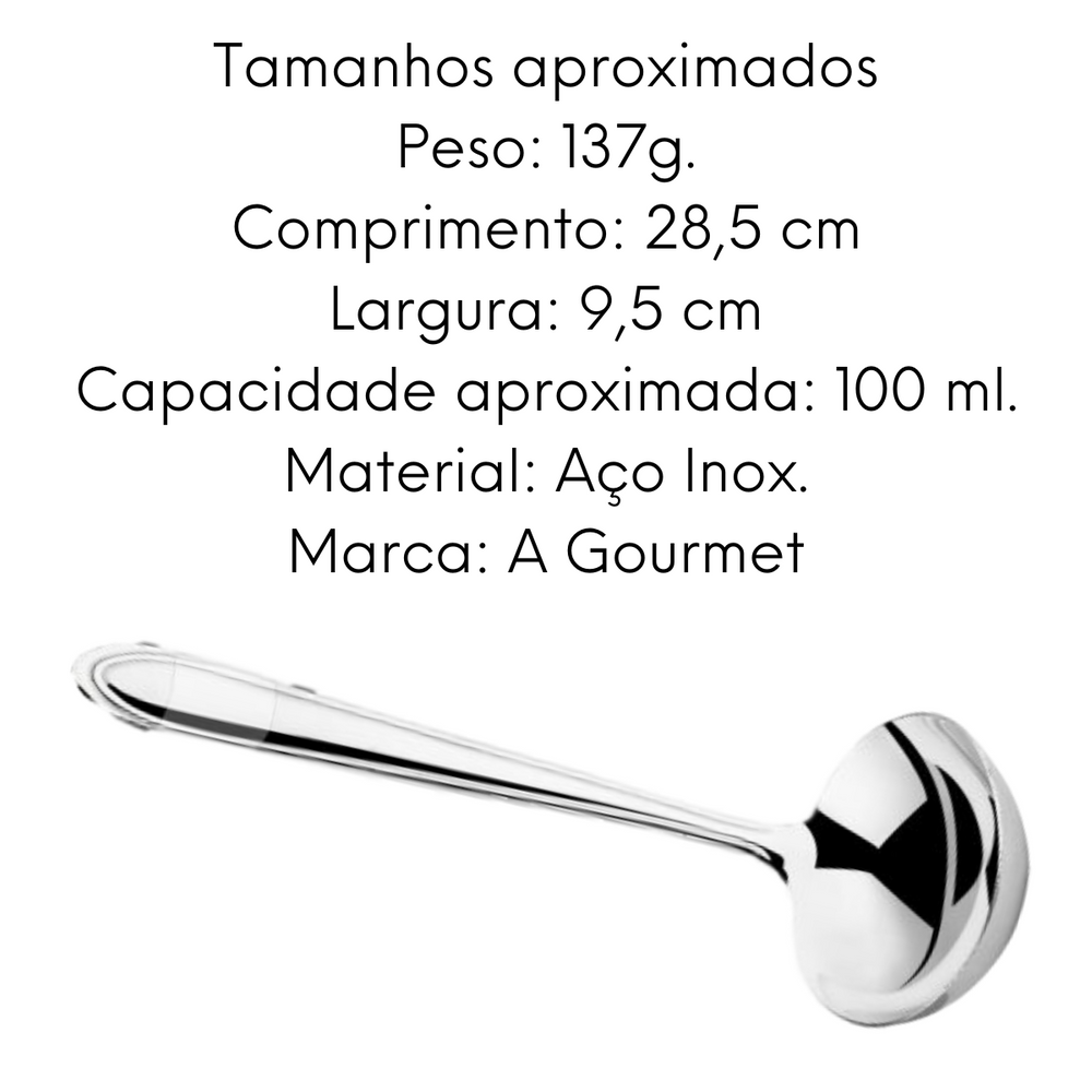 Concha América G Aço Inox Original
