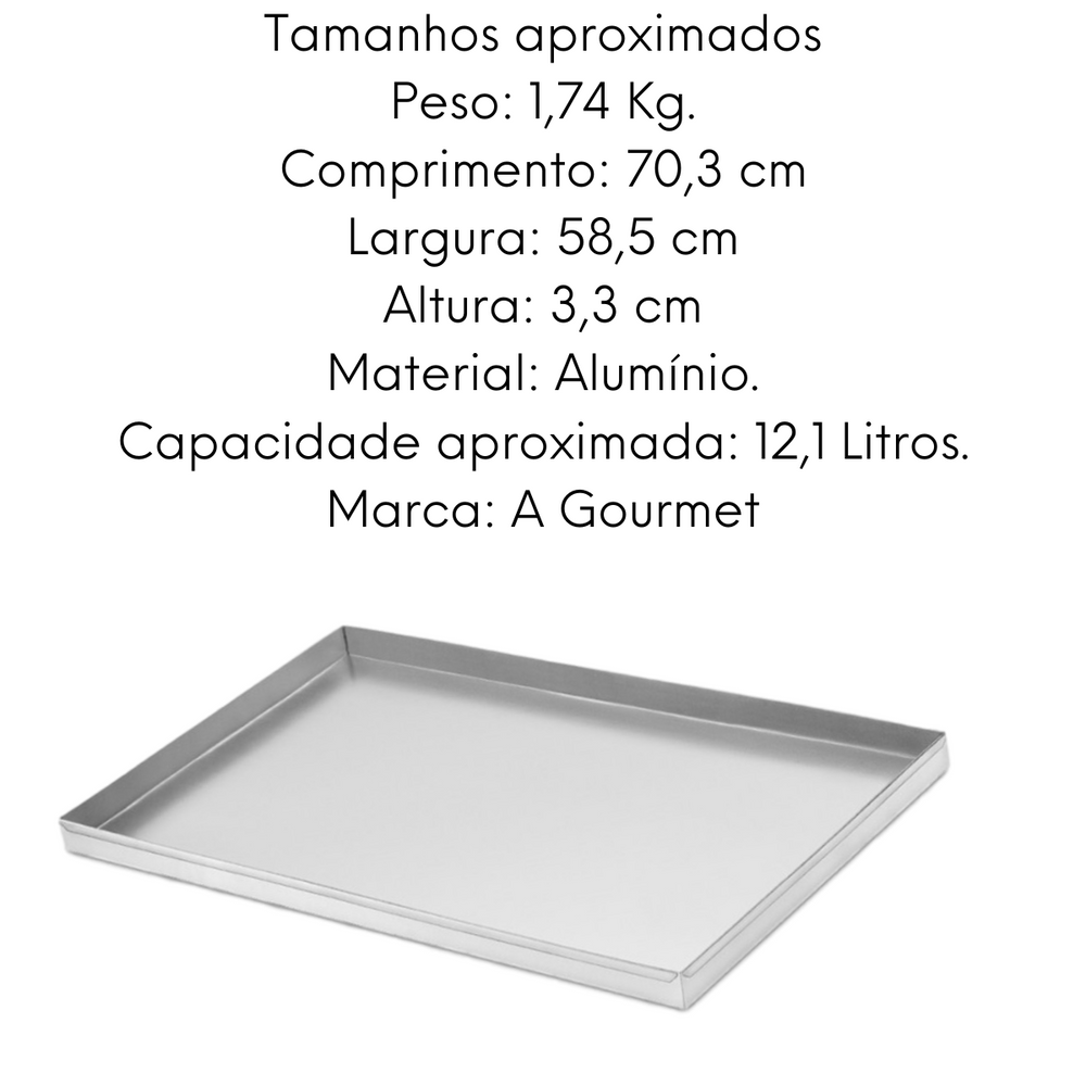 Assadeira Hotel em Aluminio 12L ABC