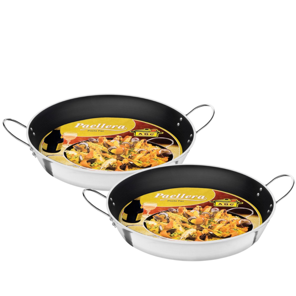 Paellera Profissional Hotel em Aluminio N40 Antiaderente ABC